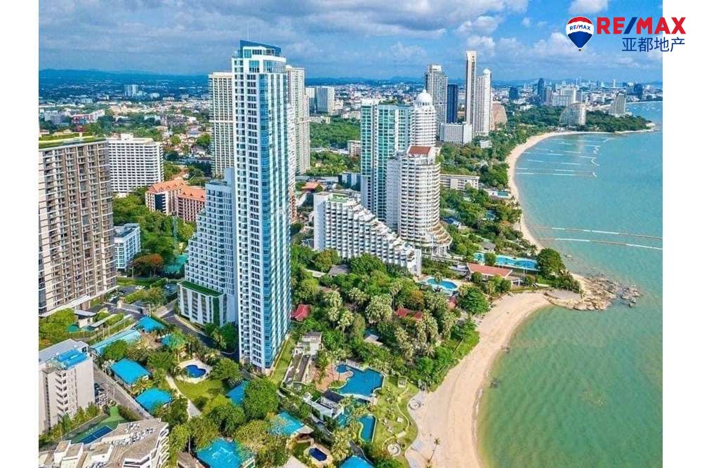 芭提雅旺伽马特公寓71平方米2卧2卫出售 The Palm Wongamat Beach 2 Bedroom for Sale