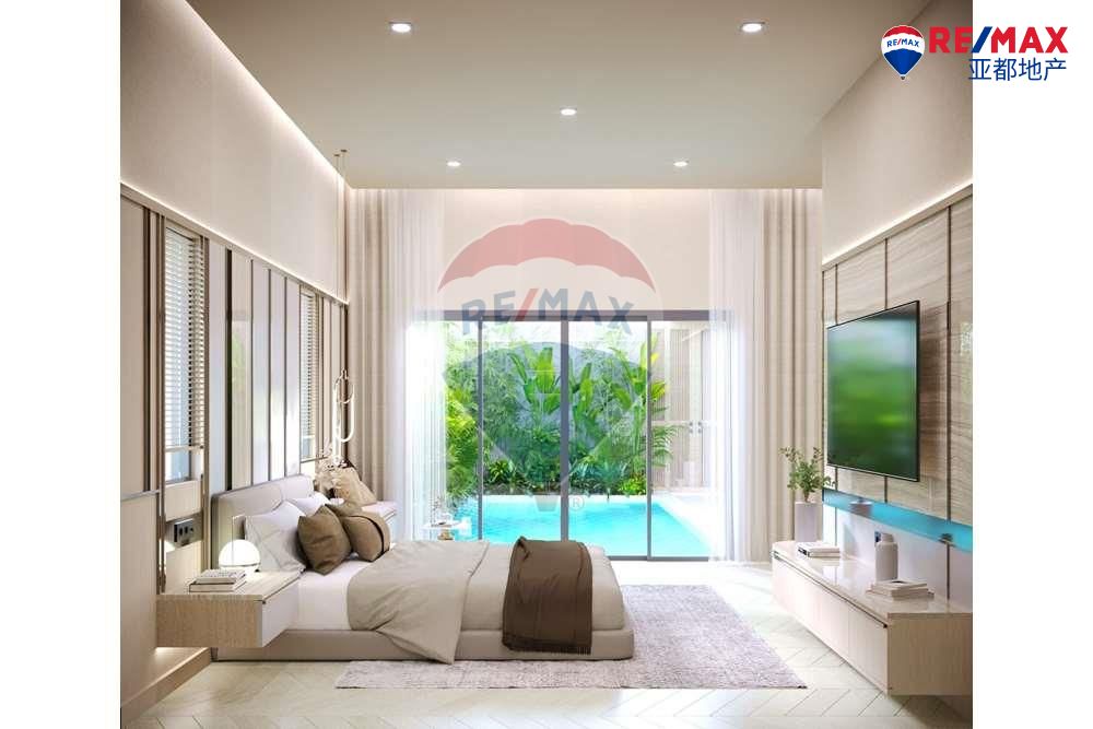 芭提雅日式泳池别墅230平方米3卧4卫出售 Japanese Style Pool Villa - Baan Mae Villa 11