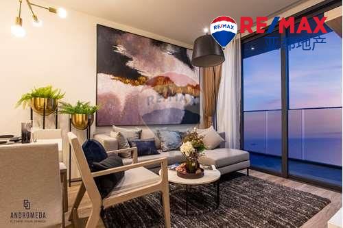 芭提雅潘诺拉公寓72平方米2卧2卫出售 Panoramic Sea View 2 Bedroom Condo - Andromeda